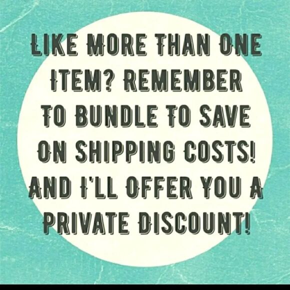 Other - BUNDLE AND SAVE 15% OFF